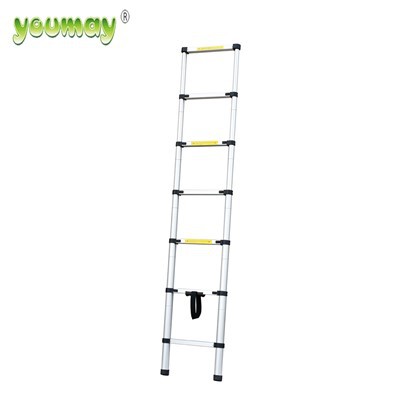 伸縮はしご 12.5 フィート アルミニウム 軽量 延長はしご 高耐久 多目的折りたたみはしご